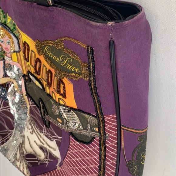 Prezzo Purple Ocean Drive Embellished Prezzo Purse - Picture 4 of 11